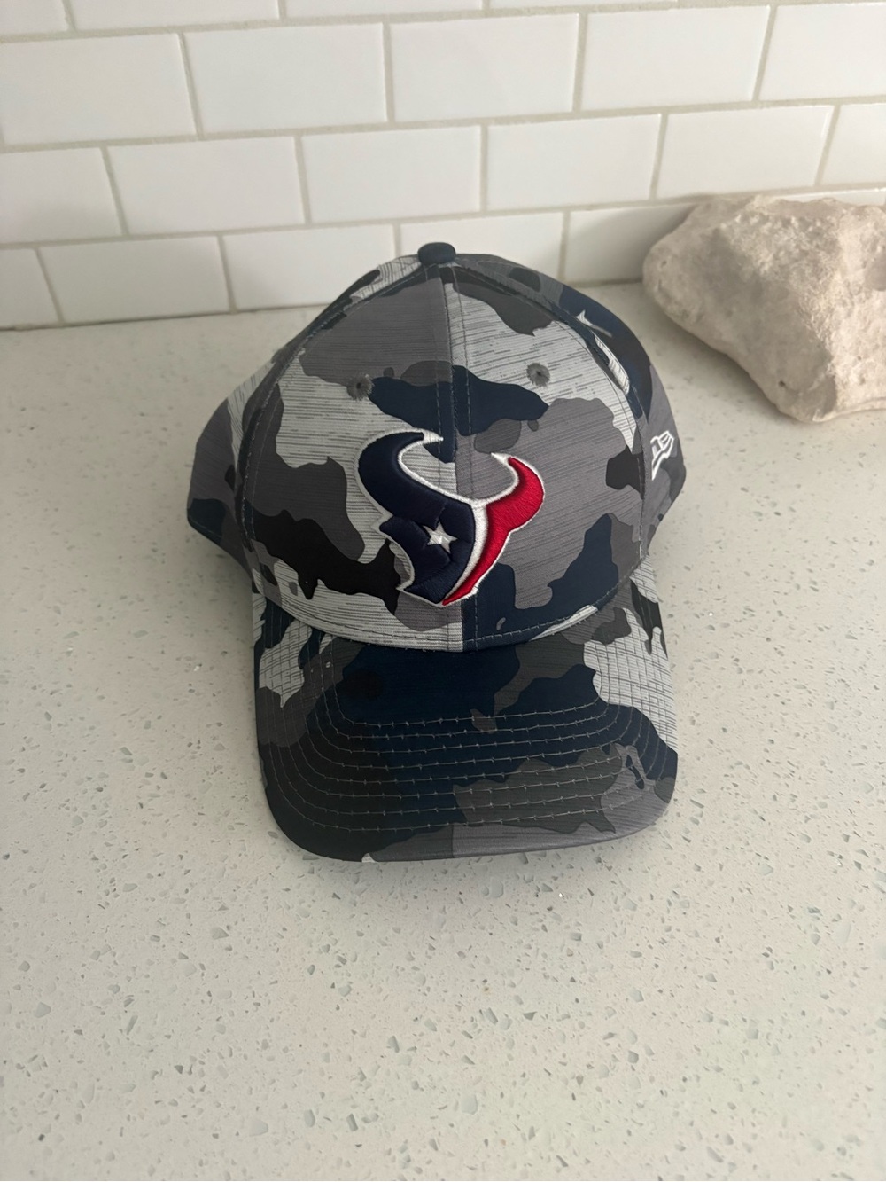 NWOT New Era 9FORTY Houston Texans NFL Camo Adjustable Snapback Hat One Size